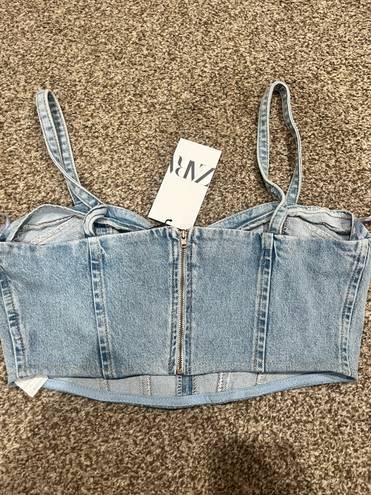 ZARA Jean Top