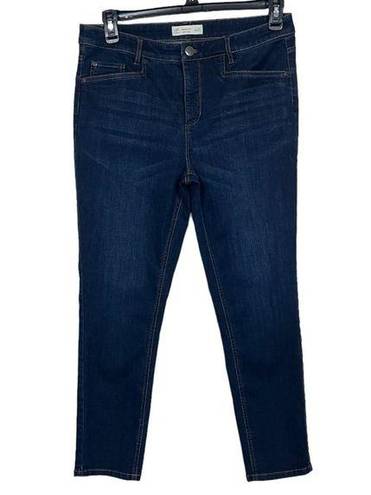 J.Jill  Dark Wash Smooth Fit Slim Ankle Jeans Size 10