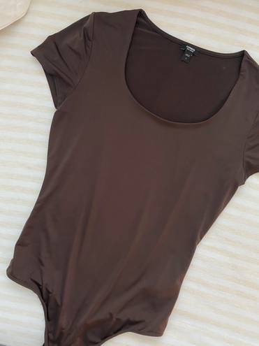 EXPRESS Brown Bodysuit