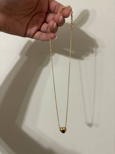 Kendra Scott Gold Heart Necklace