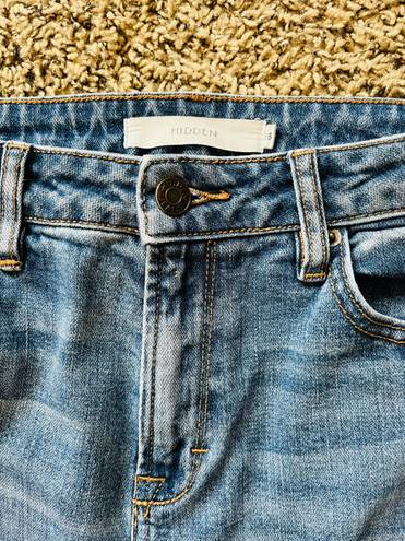 Hidden Jeans lulus Nordstrom buckle medium wash distressed straight leg
