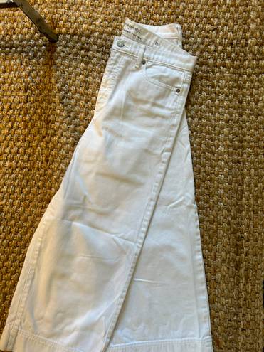 Banana Republic Wide Leg Cropped Jeans