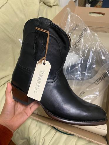 Tecovas “The Penny” Black Western Booties