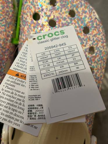 Crocs Classic Sprinkle Glitter