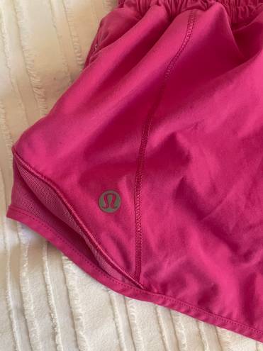 Lululemon Pink Hotty Hot Shorts