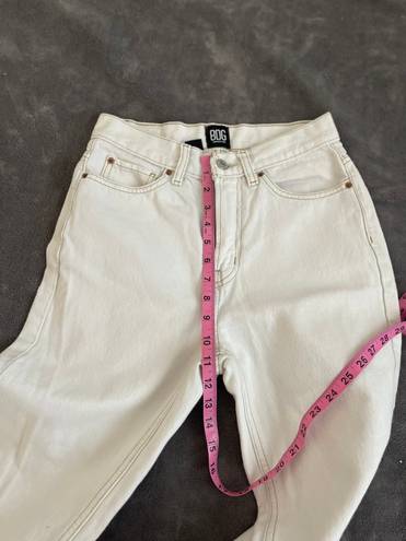 Urban Outfitters BDG High Waisted Cowboy Jeans Cream Color