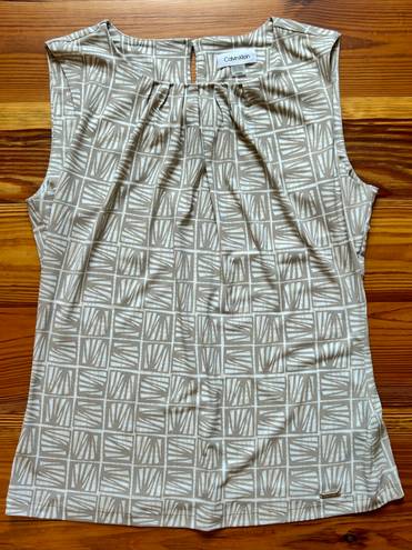 Calvin Klein Sleeveless Blouse