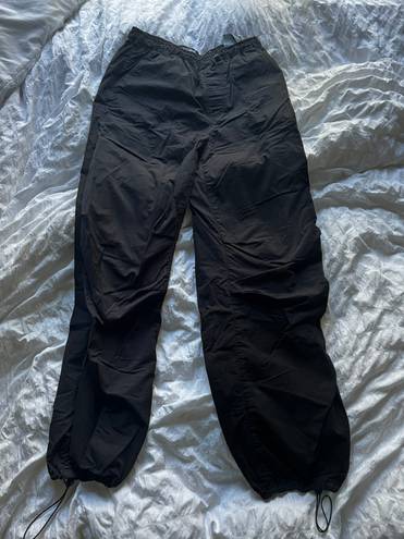 ZARA Black  Parachute Pants