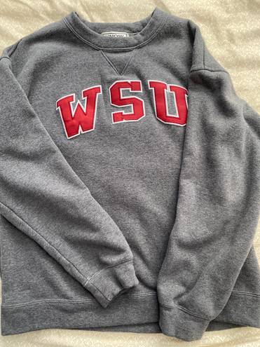 Know Wear Wsu Crewneck Gray Size M