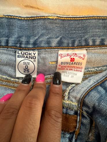 Lucky Brand jean mini skirt