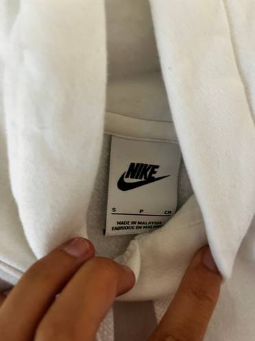 Nike White Hoodie