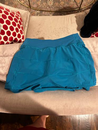 Lululemon Hawaiian blue  skirt