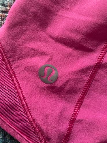 Lululemon Hotty Hot Shorts 4” Sonic Pink Size 6