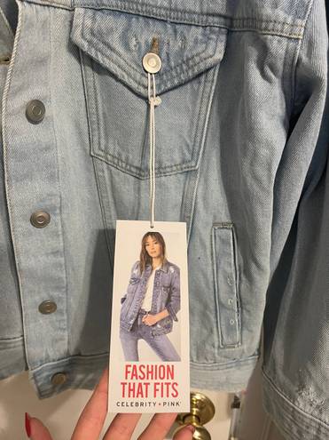 Celebrity Pink Denim Jacket