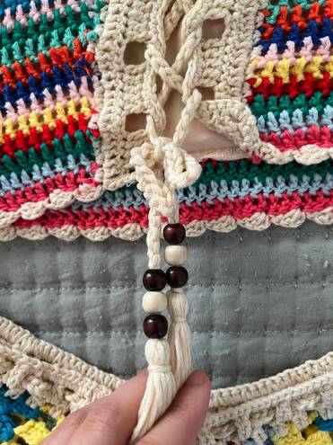 Micas Crochet Knit Two Piece Set