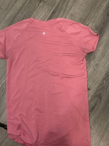 Lululemon Pink Swiftly Tech Short Sleeve