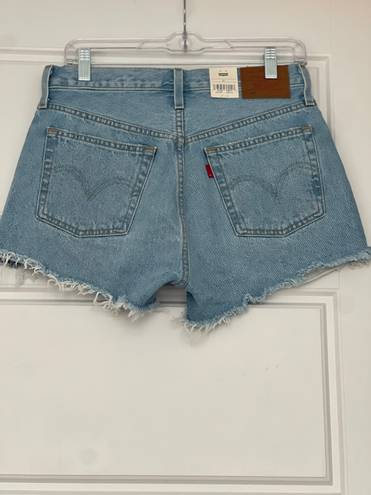 Levi’s New  501 Distressed High-Waisted Shorts