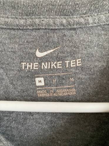 Nike Gray Logo Tee