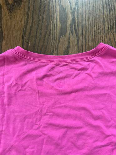 Lululemon Hot Pink Short Sleeve