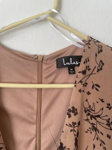 Lulus Brown Dress