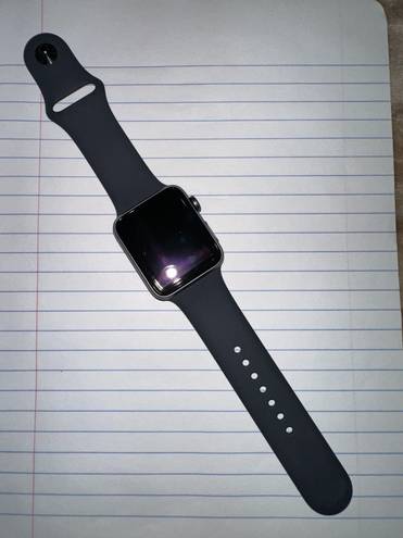 Apple Black  Watch Series 3 with black band