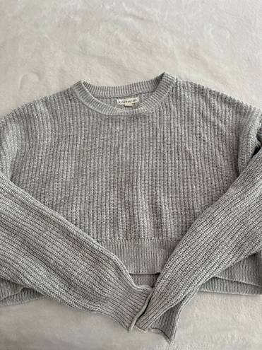 Aeropostale Cropped Grey  Sweater