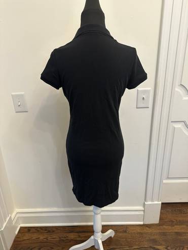 Ralph Lauren Polo  Polo Shirt Dress Black NWOT