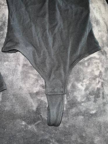 Madewell Sweetheart Thong Bodysuit in Black