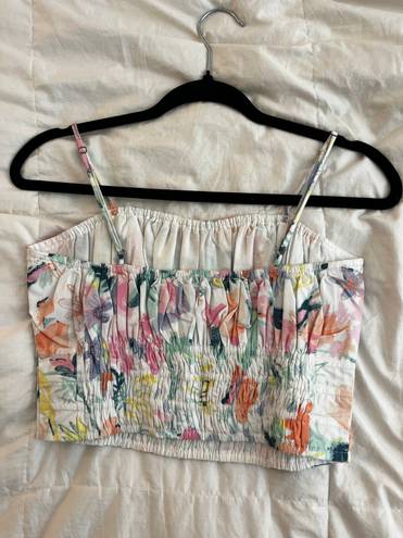 Abercrombie & Fitch Floral Crop Top