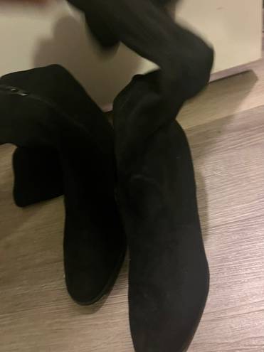 Unisa Over The Knee Black Boots