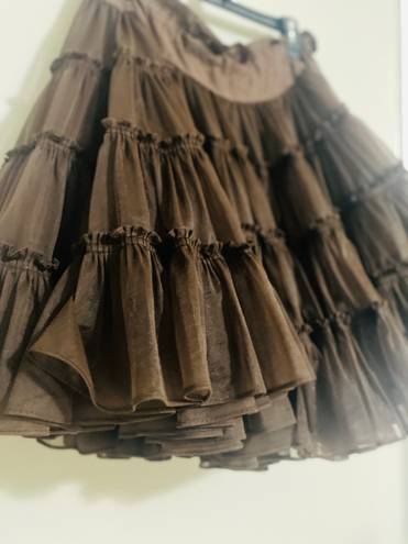 brown tutu Size M