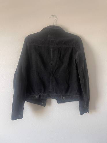 Universal Threads Corduroy Black Jacket 