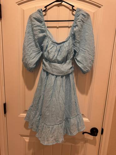 Boutique blue dress