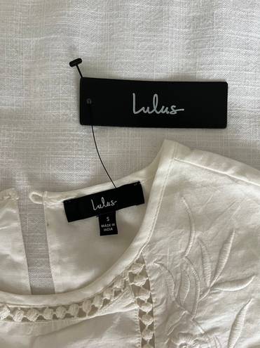 Lulus White Blouse