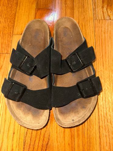 Birkenstock Women’s Black Suede