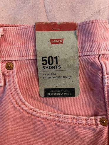 Levi’s 501 High-Waisted Denim Shorts