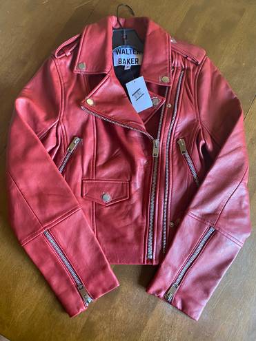 Walter Baker Luxury Leather Jacket 