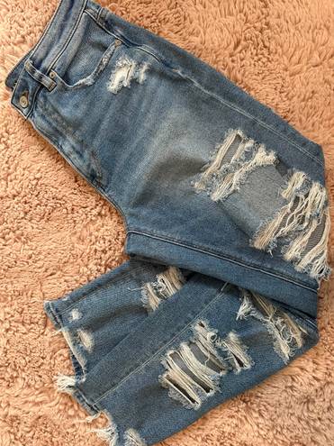 American Eagle Ripped Mom Jeans