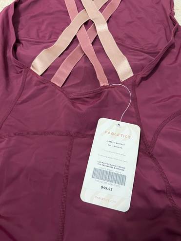 Fabletics Maroon  Swimsuit