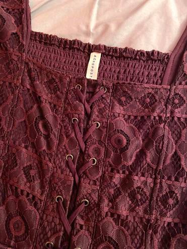 Aeropostale Purple Lace Dress!