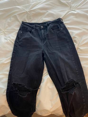 American Eagle Outfitters Black Mom Jeans