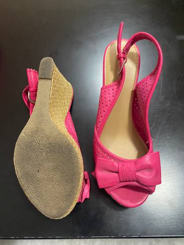 Apt. 9 Pink Wedges 