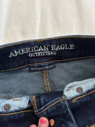 American Eagle Denim A Line Skirt