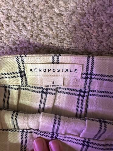 Aeropostale - Beige Plaid Tennis Skirt