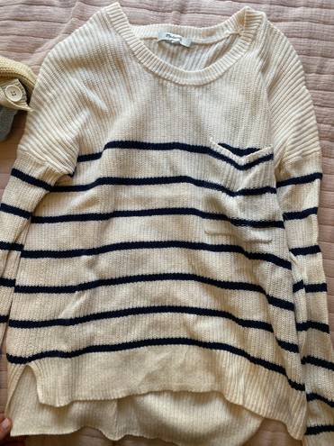 Madewell Comfy Stripped Sweater Tank