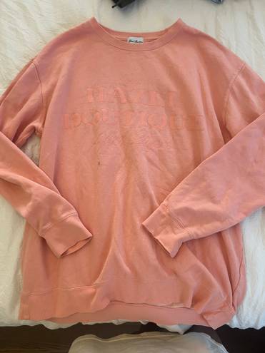 Hazel Boutique Coral Crewneck