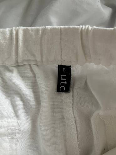 White Linen Pants