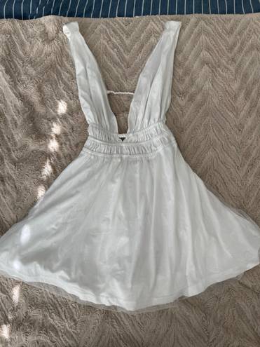 Beginning Boutique Sparkle White Dress