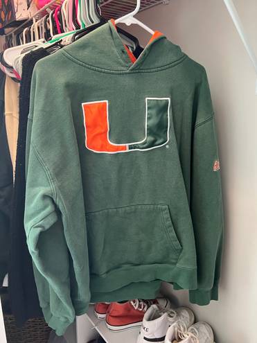 Miami University Of  Green Hoodie