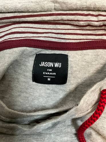 Jason Wu Top Gray Red Medium